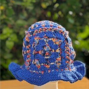 Colorful Crochet Bucket Hat